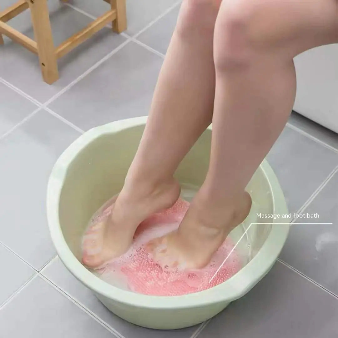 Suction Cup Bath Brush & Foot Scrubber Set