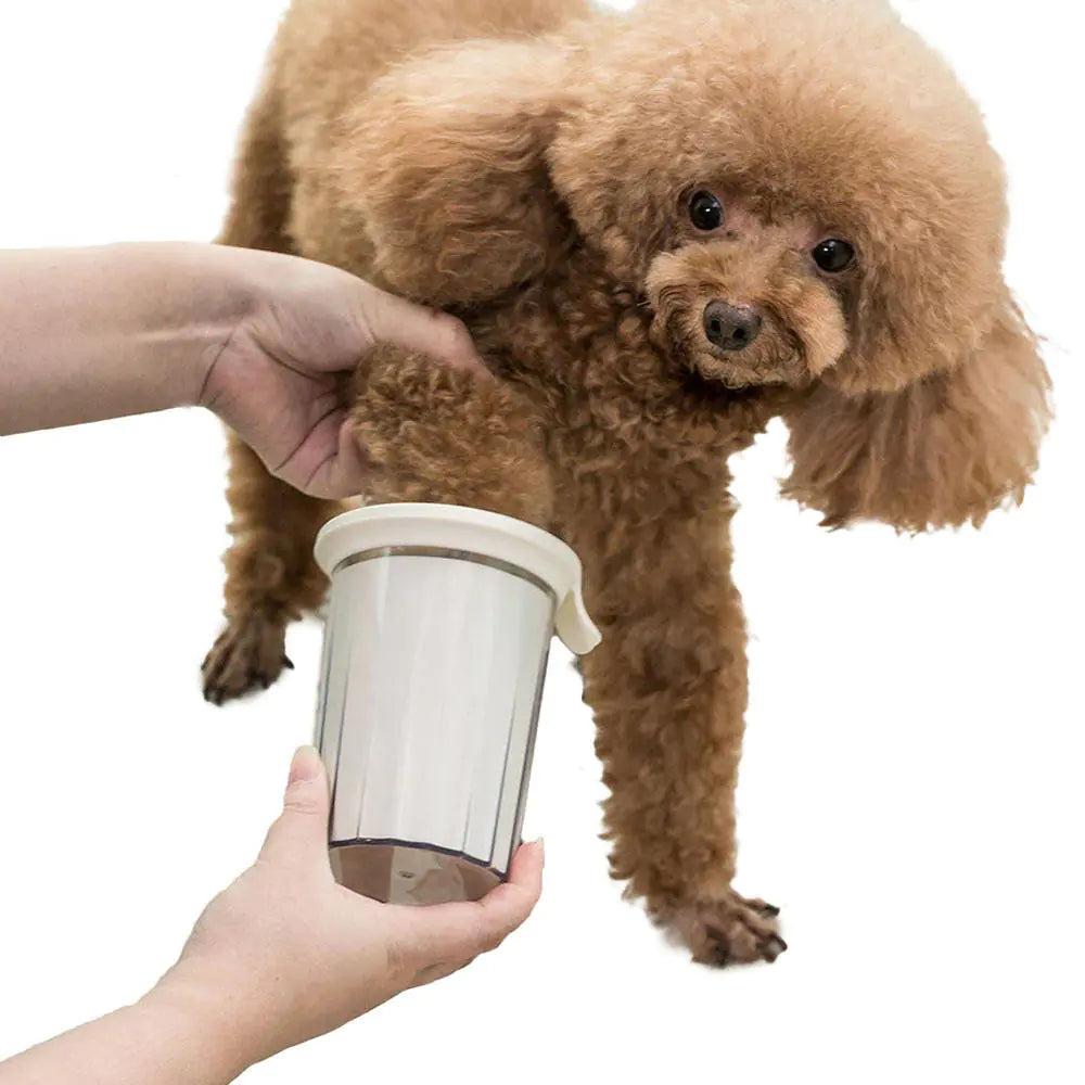Pet Paw Cleaning Cup for Small Dogs and Teddy Breeds