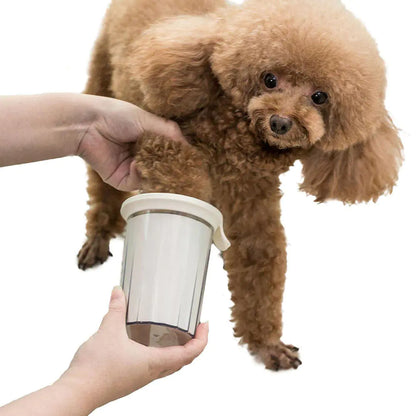 Pet Paw Cleaning Cup for Small Dogs and Teddy Breeds