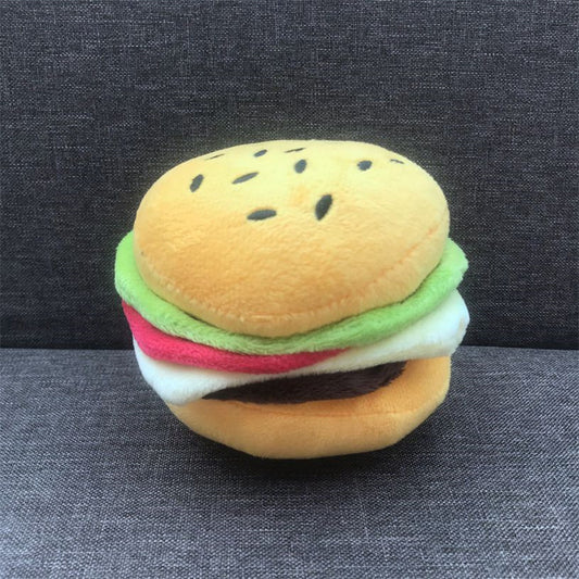 Bite Resistant Plush Toy for Dogs - Food Series