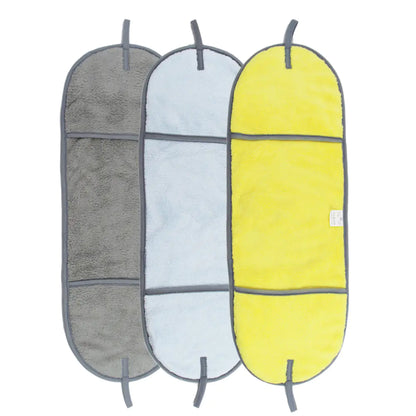 Coral Fleece Pet Towel for Cats and Dogs on Amazon