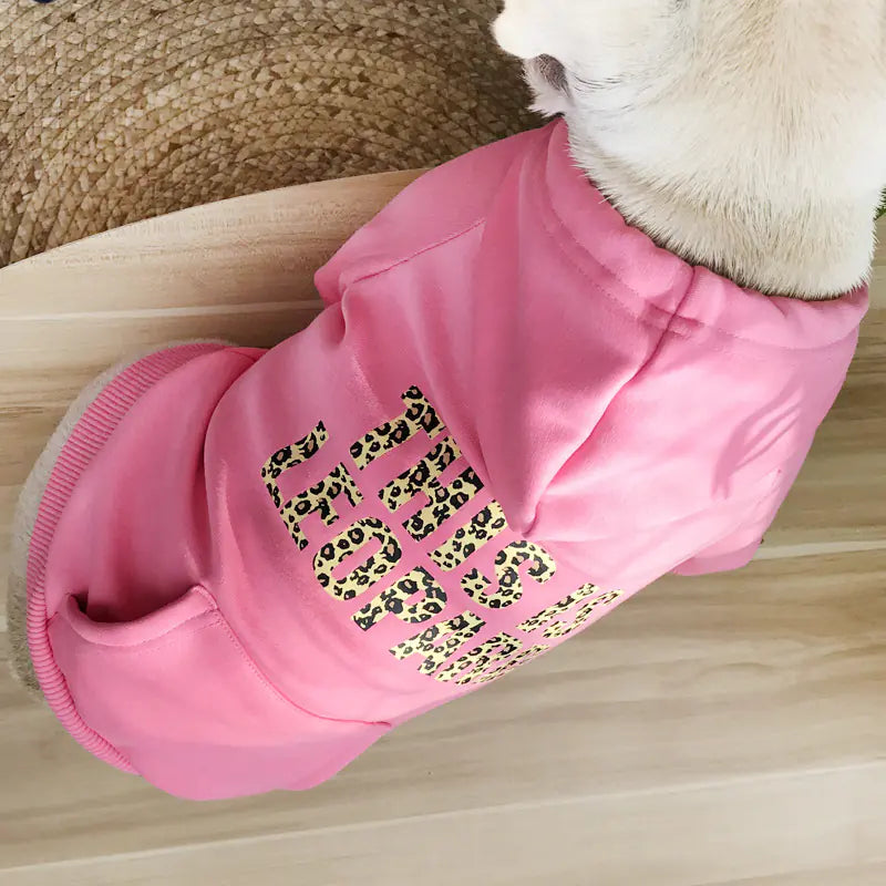 Warm Pet Clothing with Fleece Dog Sweater