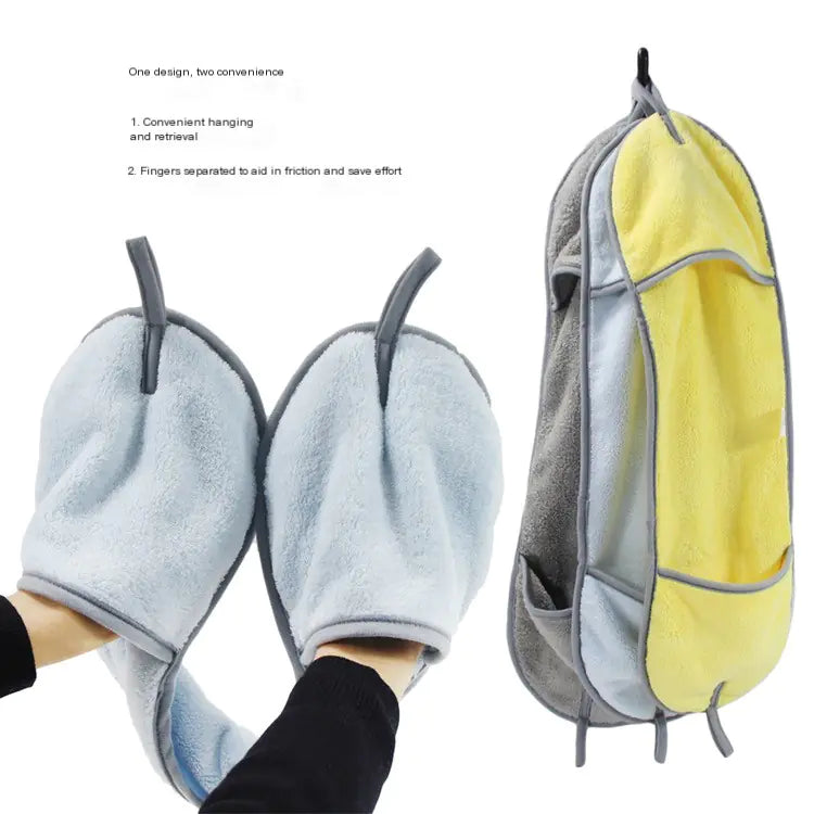 Coral Fleece Pet Towel for Cats and Dogs on Amazon