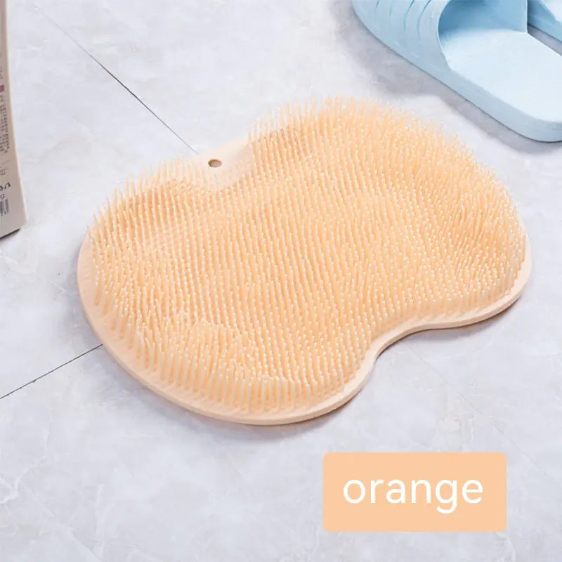 Suction Cup Bath Brush & Foot Scrubber Set
