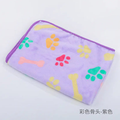 Pet Blanket - Coral Fleece for Cats and Dogs