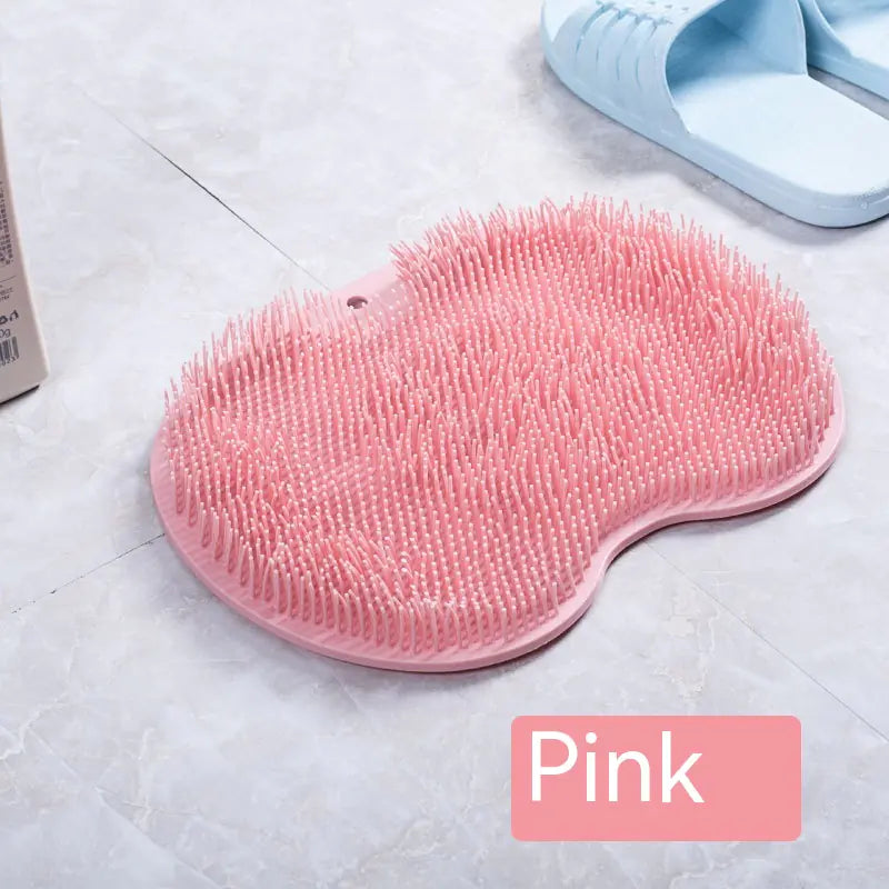 Suction Cup Bath Brush & Foot Scrubber Set