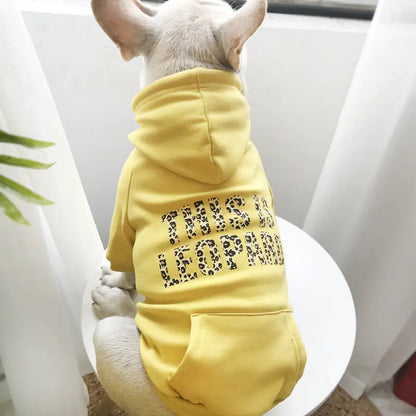 Warm Pet Clothing with Fleece Dog Sweater