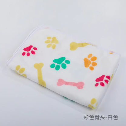 Pet Blanket - Coral Fleece for Cats and Dogs